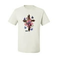thumbnail image 2 of Wild Bobby, Cross with Flowers and Butterflies, Inspirational/Christian, Men Graphic Tees, White, 4XL, 2 of 3