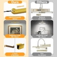 thumbnail image 4 of Wireless Picture Light Rechargeable with Remote, 300LM Art Battery Display Lamp , 3 Modes Magnetic Wall Light, 4 of 5