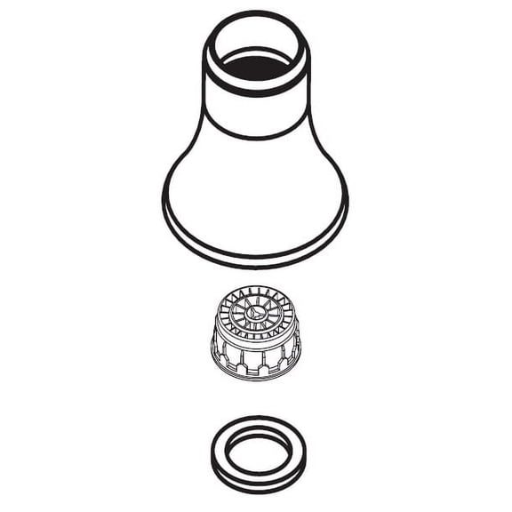 Moen 103455ORB Spray Shroud Kit For Bar Or Laundry Faucet - Bronze