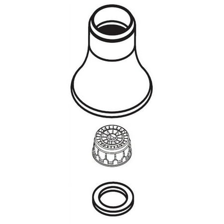 Moen 103455 Spray Shroud Kit For Bar Or Laundry Faucet - Chrome