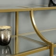 thumbnail image 4 of Better Homes & Gardens Nola Console Table, Gold Finish, 4 of 9