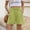 Green, variant on Oversized Shorts Only Moment Gym Workout Shorts Cotton and Linen with Pockets High Waisted Stretch Knee Length Shorts for Women Summer Walking Light Blue,XL