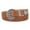 C-Brown, variant on Western Leather Belt for Women Vintage Design Buckle Waist Belt for Jeans Dress