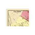 thumbnail image 3 of Historic City Map - Nelsonville Cold Springs New York - Beers 1868 - 30 x 23 - Vintage Wall Art, 3 of 5