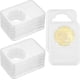 thumbnail image 1 of 12 soportes de exhibición para monedas de 38 mm, estuche de almacenamiento de plástico transparente, protector para monedas., 1 of 9