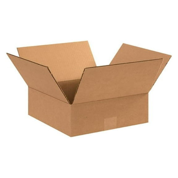 - 10x10x4 Pack of 25 Corrugated Cardboard Packing Shipping Mailing Moving Carton Boxes 25 Pack