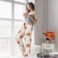thumbnail image 5 of Gaeub Cute Sleepy Fox Soft Pajama Pants for Women,&nbsp;Wide Leg Comfy Casual Lounge Yoga Capri Pants Wide Leg-Small, 5 of 6