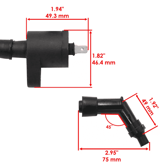 Replacement Ignition Coil Polaris RZR 170 2010-2014 UTV