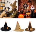 thumbnail image 2 of Sombrero de espantapájaros, sombrero de fiesta de disfraces de espantapájaros, sombrero de bruja, disfraz de adulto, sombrero de mago, sombrero de mago, sombrero de bruja de Halloween, 2 of 8