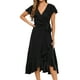 thumbnail image 5 of Vestido informal para mujer Opciones de estilo versátiles Ocasiones adecuadas Dobladillo con volantes Dividir FLhrweasw Nuevo, 5 of 9