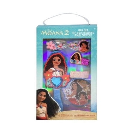 Moana 2 Dress Up Hair Accessory Set with Hair Brush
