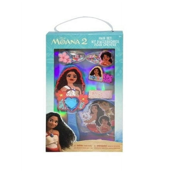 Moana 2 Dress Up Hair Accessory Set with Hair Brush