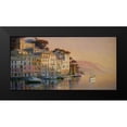 thumbnail image 2 of Obuchovsky, Yury 18x11 Black Modern Framed Museum Art Print Titled - Portofino, 2 of 5