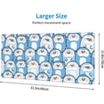 thumbnail image 3 of Cute Penguin Large Mouse Pad for Desk XL Gaming Mouse Pad 31.5x11.8in Extended Desk Mat Non-Slip Base Desk Pad with Stitched Edge Computer Keyboard Mouse Mat Gaming Mousepad for Home Office, 3 of 6