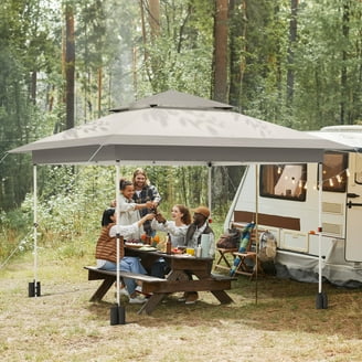 Coleman 10' x 10' Instant Straight Leg Canopy Gazebo with Added