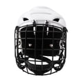 thumbnail image 2 of 2xCombo Ajustable De Casco De Hockey Sobre Hielo Y Máscara Facial Para Hombres Y Mujeres Blanco M Sunnimix Casco de hockey sobre hielo, 2 of 8