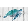 thumbnail image 2 of Fay, Mela 24x14 White Modern Wood Framed Museum Art Print Titled - Turtle II, 2 of 4