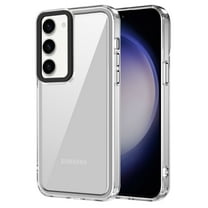 Mantto Slim Crystal Clear Case for Samsung Galaxy S23 FE, Anti-yellowing Transparent Shockproof Lightweight Support Wireless Charging Ultra-Thin Phone Case for Samsung Galaxy S23 FE,Clear