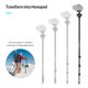 thumbnail image 3 of Trípode de aleación de aluminio Andoer, trípode reversible desmontable, capacidad de carga de 10 kg con cabeza de bola, bolsa de almacenamiento para cámara, videocámara, binoculares y proyector., 3 of 6