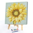 thumbnail image 1 of Cuadros Decorativos Kits de pintura al óleo de flores por números cuadro de lienzo arte de pared DIY para adultos y niños JShteea Nuevos Originales, 1 of 9