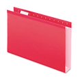 thumbnail image 1 of Pendaflex 4153X2RED 2&amp;quot; Capacity Reinforced Hanging File Folders- Legal- Red- 25/Box, 1 of 2