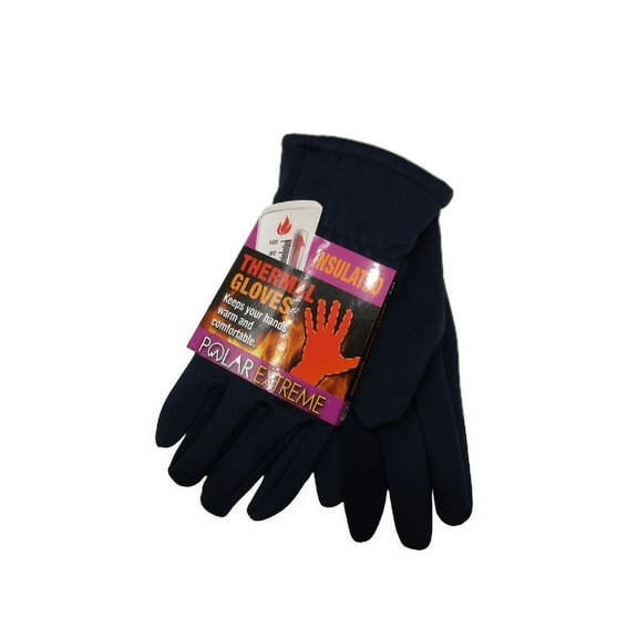 NEW Unisex Insulated Gloves Winter Gloves Thermal Insulation Men Women Warm (Navy, Women)