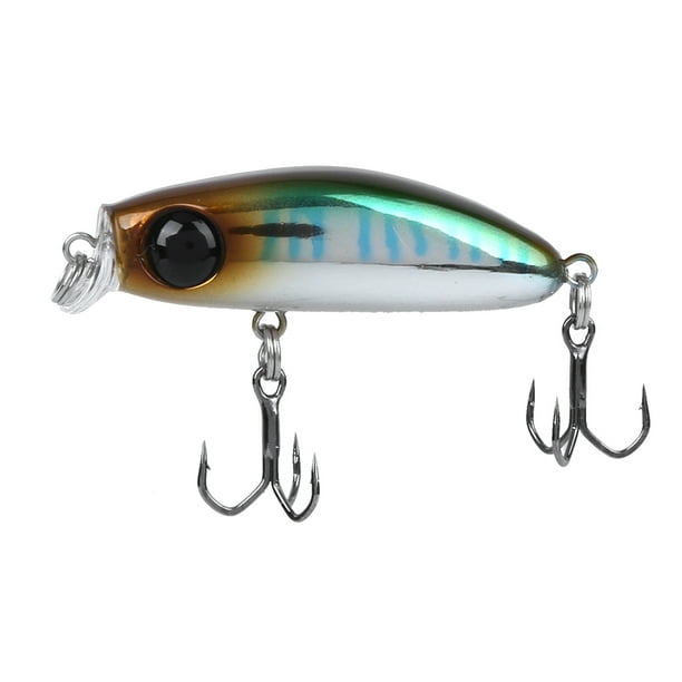 Simulation Fishing Bait,HONOREAL 35mm/2.4g ABS Eco-Friendly Artificial Fishing  Lure Fishing Accessory Masterfully Created 