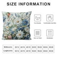thumbnail image 6 of Acheng Blue and White Daisy Pillow Covers Set of 2, Spring Flowers Throw Pillow Covers Outdoor Decorative Pillow Case for Couch Bed Sofa Cushion Home Decor White, 6 of 6