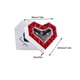 thumbnail image 3 of Caja de Regalo Doble Abierta en Forma de Corazón con Rosa de Jabón, Embalaje de Guardarrecuerdos de Alta Gama para Anillos, Collares, 20x18.5x5cm, 3 of 8