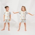 thumbnail image 5 of Summer Short Sleeve Pajama Sets Elephant Patterns Sleepwear Nighty 95% Cotton (5-14Y), 5 of 7