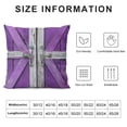 thumbnail image 6 of ARISTURING Purple Old Barn Door Pillow Covers Set of 2,Western Country Decor Wooden Stripes Throw Cushion Covers ,Rustic Splicing Geometry Artwork Room Decor Cushion Cases for Couch and Bed, 6 of 6