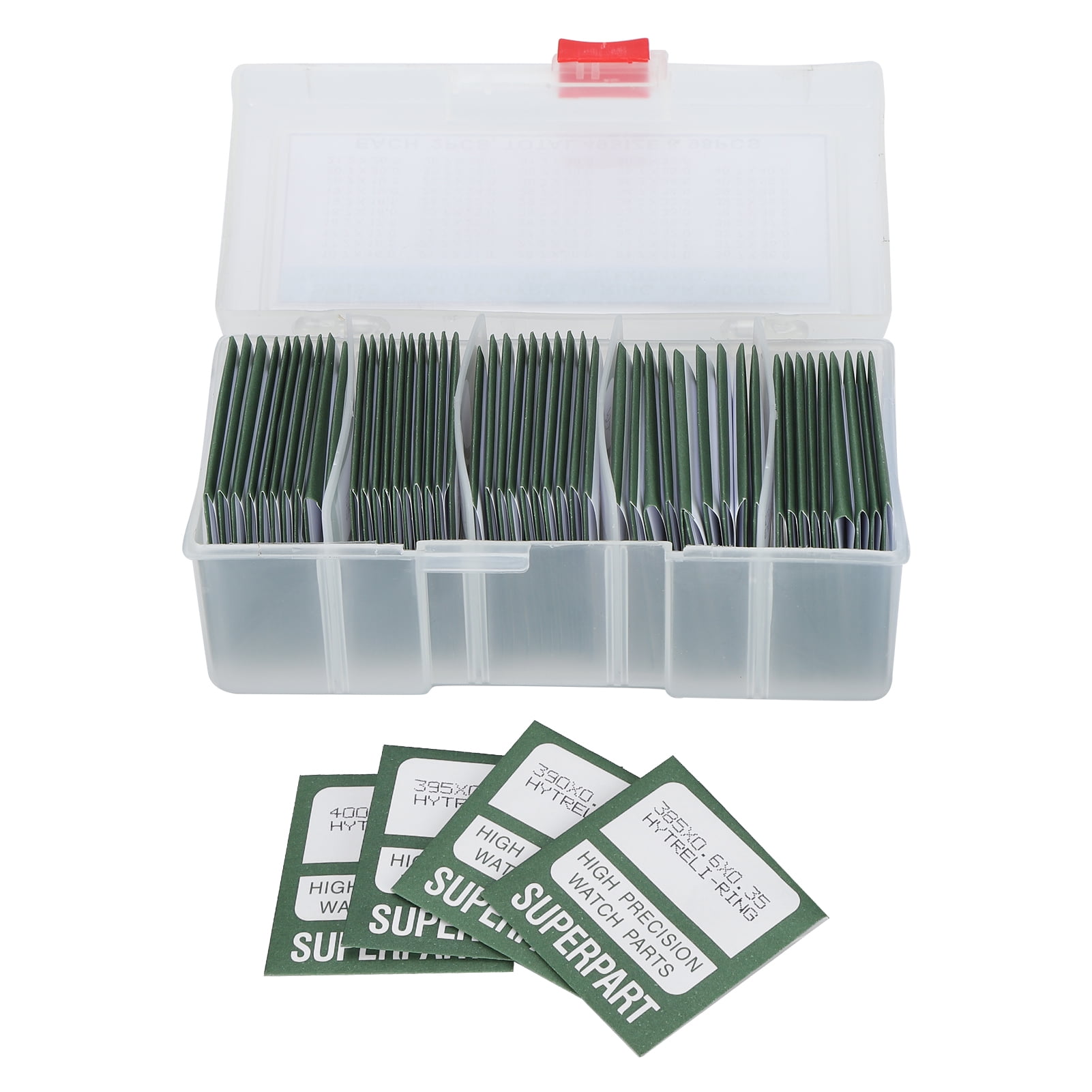 Watch Back Gasket, 98 Sizes Waterproof O With Storage Box For Repairmen