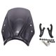 thumbnail image 2 of Parabrisas de motocicleta reemplazar deflectores de viento para 660 humo oscuro Sharpla Parabrisas de motocicleta, 2 of 7