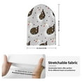 thumbnail image 2 of Picia Cute Swan Pattern Knitted Beanie Hat for Men and Women , Unisex Winter Warm Stretchy Knit Cap Thick Fisherman Beanies Cuffed Plain Skull Caps, 2 of 6