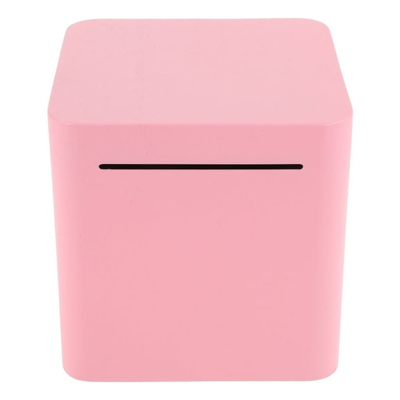 Phenofice 1Pcs Money Box for Cash Saving Stainless Steel for Kids Modern Design