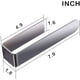 thumbnail image 4 of Toallero/Aro para toalla de mano - Barra autoadhesiva para toallas de baño, se pega en la pared, acero inoxidable SUS 304, plata cepillada 20*4,5*4,5 cm, 4 of 5