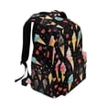 thumbnail image 2 of ALAZA Stylish Backpack Watercolor Ice Creams Elementary Bookbag Personalized Laptop School Bags Travel Daypack, 2 of 6