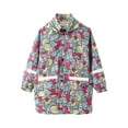 thumbnail image 2 of ATOGUTA Boys Raincoat Waterproof Slicker Shell Windbreaker Rain Jackets Pink, Size 3T-11, 2 of 4