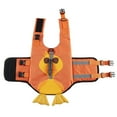 thumbnail image 6 of Pet Summer Swimsuit Yellow Clownfish Reflective Life Jacket Orange Medium, 6 of 9