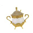 thumbnail image 1 of tredstone Sugar Bowl with Lid Spoon Canister Pot Condiment for Kitchen Restaurant Cafe ceramic, 1 of 3