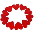 thumbnail image 2 of Piezas de Madera en Forma de Corazón Rojo Sunnimix 48 mm 10 Piezas, 2 of 8