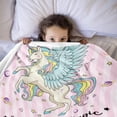 thumbnail image 6 of WEALLIN Unicorn Blanket for Girls, Unicorns Gifts for Girls, Teen Girl Gifts, Planet Blanket, Soft Blanket for Children's Day Gift, Birthday Gift 4 5 6 7 8 9 10 Year Old Girl Gift Ideas(50"x60"), 6 of 7