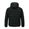 thumbnail image 6 of SGFCWSX Men Packable Padded Coat, Zipper with Carry Pouch Lightweight Outwear Coat Black M, 6 of 8