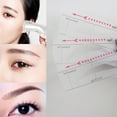 thumbnail image 2 of Trayknick 10Pcs Eyebrow Stencils Precisely Position Attach Tightly Cost-saving One Step Eyebrow Template Kit for Girl, 2 of 11