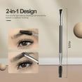 thumbnail image 7 of Emlimny Eyebrow Brush Eyelash Separator Brow Comb & Lash Spoolie Professional Eye Makeup Tools (3 Pieces Set), 7 of 7