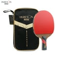 thumbnail image 4 of Huieson 6 Star Carbon Fiber Blade Table Tennis Racket Double Face Pimples Ping Pong Paddle Racket Set 1 short and 1 long, 4 of 4