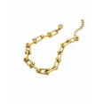 thumbnail image 2 of Pulsera de oro laminado en forma de U, 2 of 7