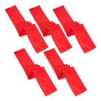 LOLIPPYY 5Pcs Satin Table Runners Red Decorative Cover for Coffee Table Wedding and Party