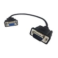 thumbnail image 3 of Cerrxian Cable De Extensión Para Monitor De Vídeo, Adaptador Macho A Hembra, Vga, Svga, 15 Pines, Hd15, 1 Pie, Para Pc, Portátil, Tv, Proyector (Mf), 3 of 5