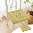 thumbnail image 2 of Fmlxio Dining Chair Cushions Textured Chair Seat Seat Cushions for Home Use, Cushion for Living Room Tatami, Chair Cushion Winter Chair Cushion Dining Chair Stool Cushion, 17 Inch Up to 35%, 2 of 8